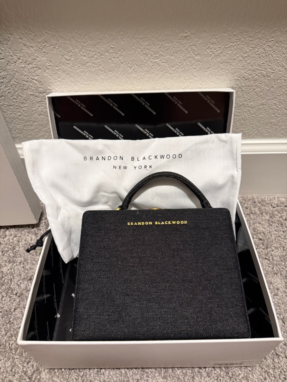 Brandon Blackwood Denim Trunk